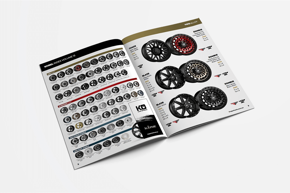 King Wheels products book