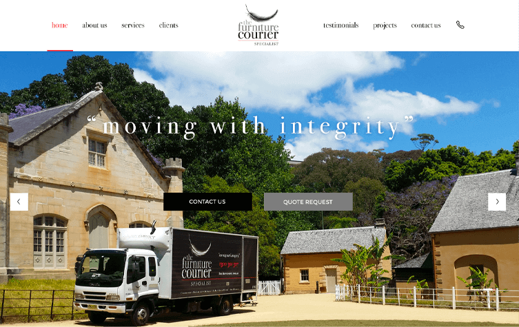 The Furniture Courier Desktop