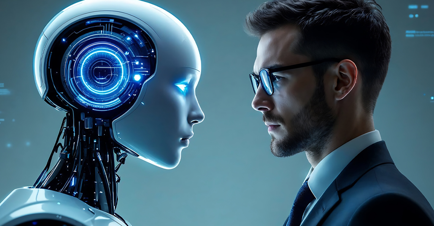 AI Content vs Human Expertise by XDesigns